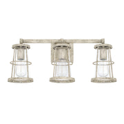 Beaufort 3-Light Bath Vanity Light in Mystic Sand