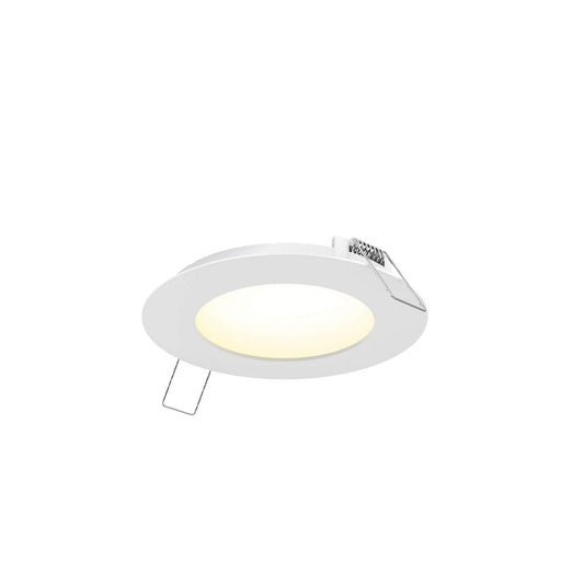 Excel 5" Round Slim Panel Recessed Light in White