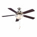 Solana 52" Ceiling Fan in Brushed Nickel