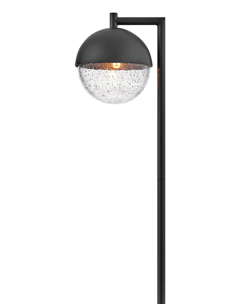 Revolve LED Path Light in Satin Black