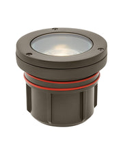 12V Flat Top Well Light in Bronze
