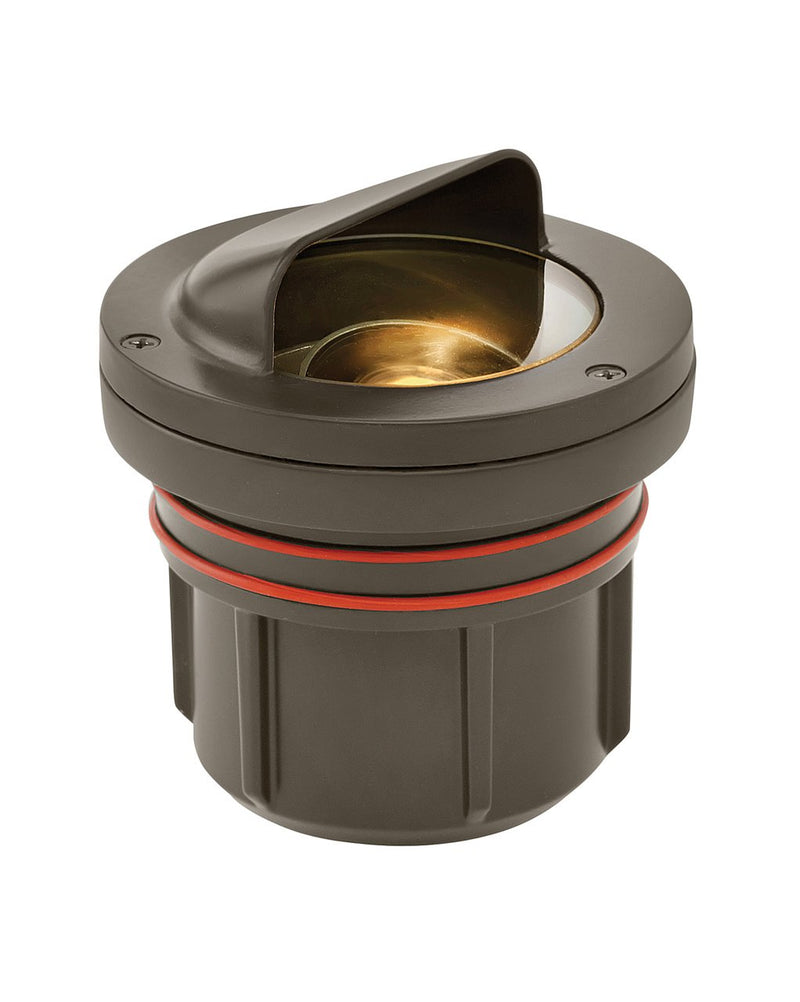 12V Shielded Well Light in Bronze