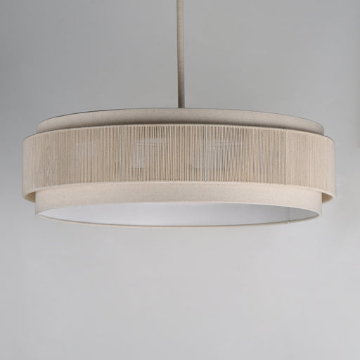 Seacliff 28" 4 Light Pendant in Natural Aged Brass