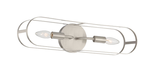 Mindful 2 Light 20" Linear Sconce in Brushed Polished Nickel