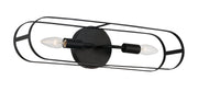 Mindful 2 Light 20" Linear Sconce in Flat Black