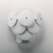 Isla 1 Light Wall Sconce in Natural Aged Brass