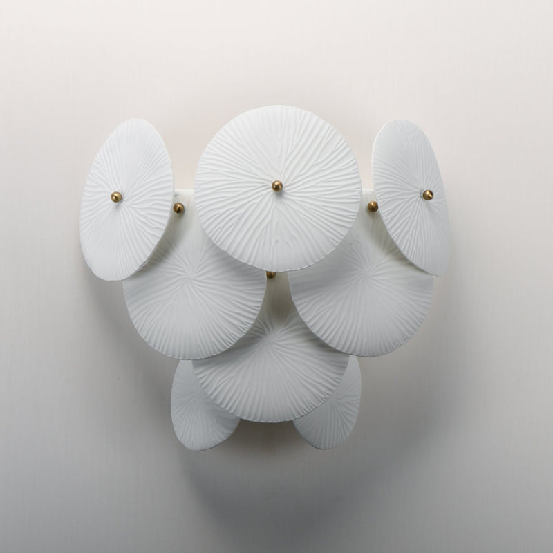 Isla 1 Light Wall Sconce in Natural Aged Brass