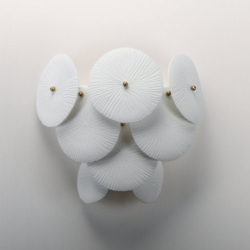 Isla 1 Light Wall Sconce in Natural Aged Brass