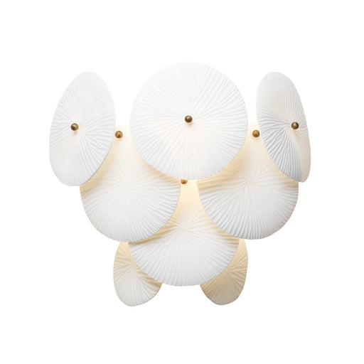 Isla 1 Light Wall Sconce in Natural Aged Brass