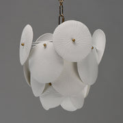 Isla 1 Light Pendant in Natural Aged Brass