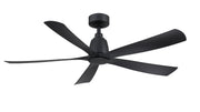 Kute5 52" Ceiling Fan in Black