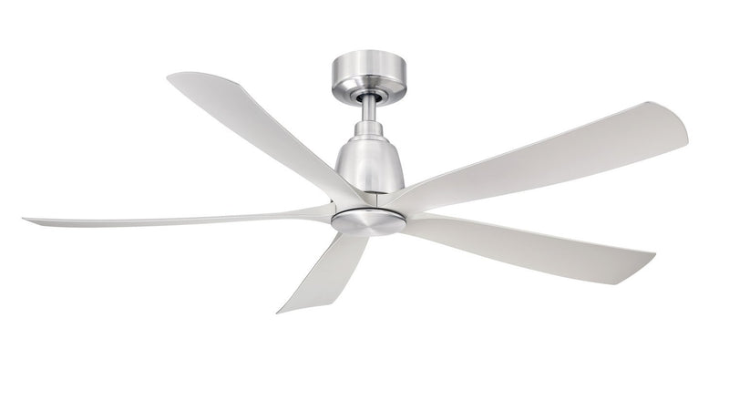 Kute5 52" Ceiling Fan in Brushed Nickel