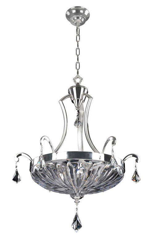 Orecchini 3-Light Pendant in Two Tone Silver