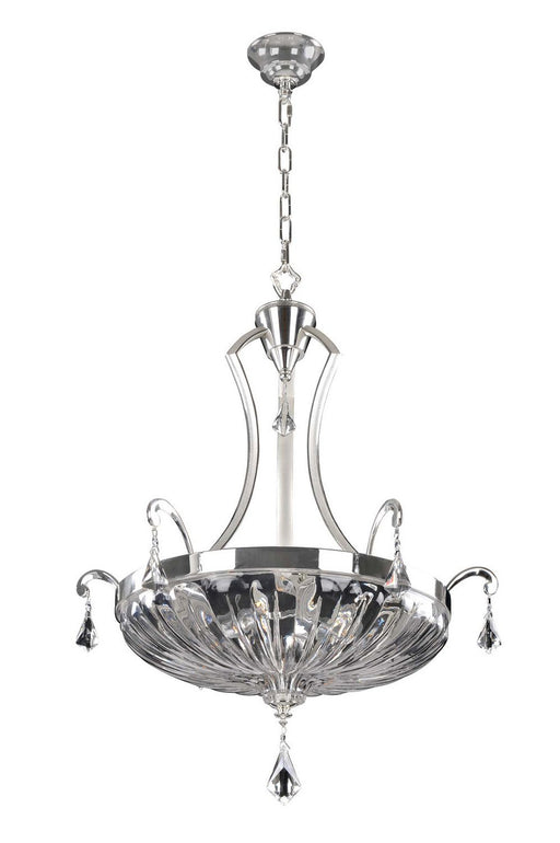 Orecchini 6-Light Pendant in Two Tone Silver