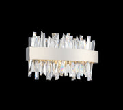 Glacier 12" LED Bath Vanity Light in Polished Chrome