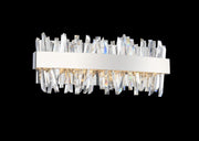 Glacier 18" LED Bath Vanity Light in Polished Chrome
