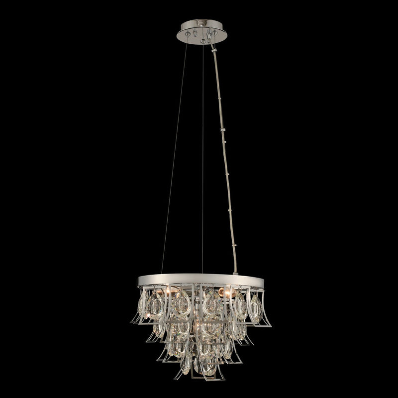 Carmella 4-Light Pendant in Polished Chrome