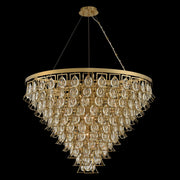 Carmella 18-Light Pendant in Brushed Brass