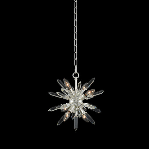 Angelo Small 6-Light Chandelier in Polished Silver