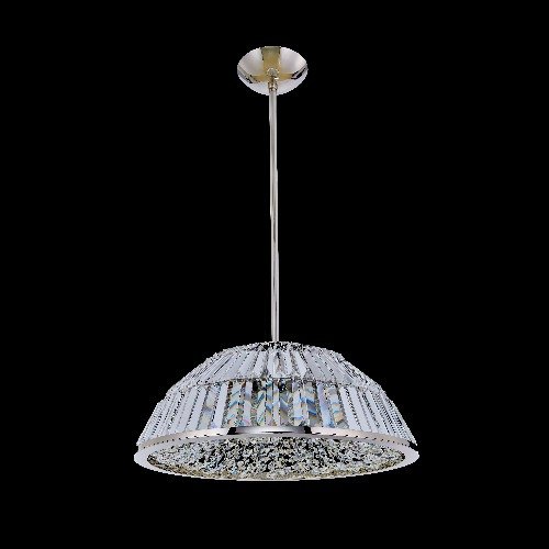 Doma 20" LED Pendant in Polished Nickel