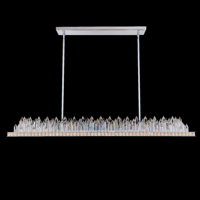 Orizzonte 44" LED Linear Pendant in Polished Chrome