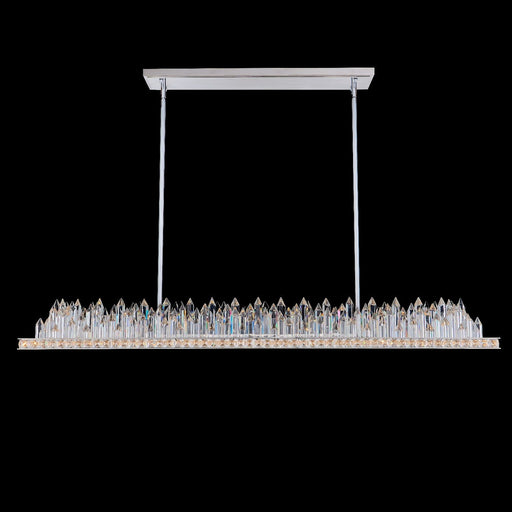 Orizzonte 44" LED Linear Pendant in Polished Chrome