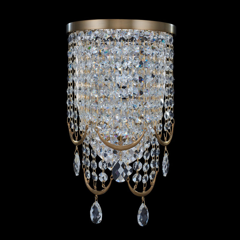 Vezzo 2-Light Wall Sconce in Winter Brass