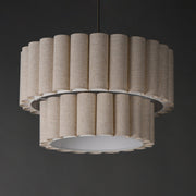 Penelope 4 Light Pendant in Natural Aged Brass
