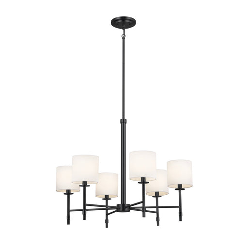 Ali 6-Light Chandelier in Black