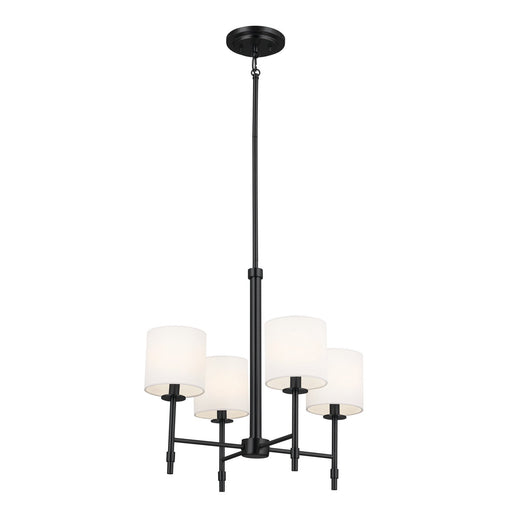 Ali 4-Light Chandelier in Black