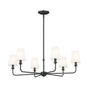Pallas 6-Light Chandelier in Black