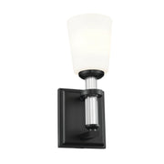 Rosalind Bath Sconce in Black