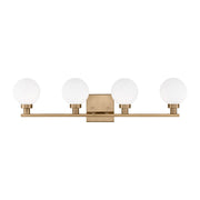 Clybourn 4-Light Bath Vanity Light in Satin Brass