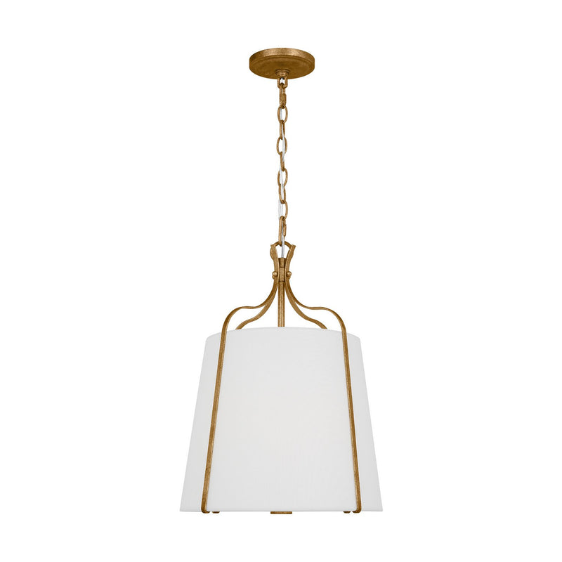 Leander Small Pendant in Antique Gild