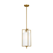 Perno Small Pendant in Burnished Brass