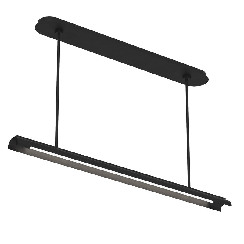 Carson Linear Pendant in Midnight Black