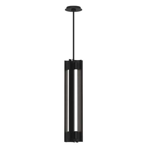Carson Narrow Lantern Pendant in Midnight Black