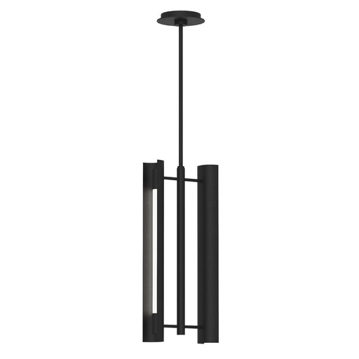 Carson Small Lantern Pendant in Midnight Black