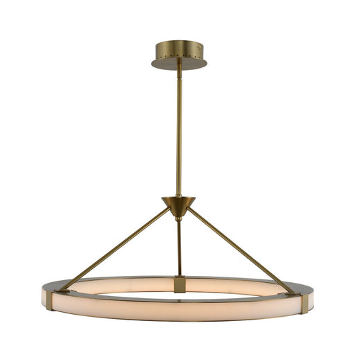 Lavo 28" Pendant in Winter Brass