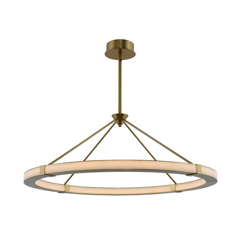 Lavo 39" Chandelier in Winter Brass