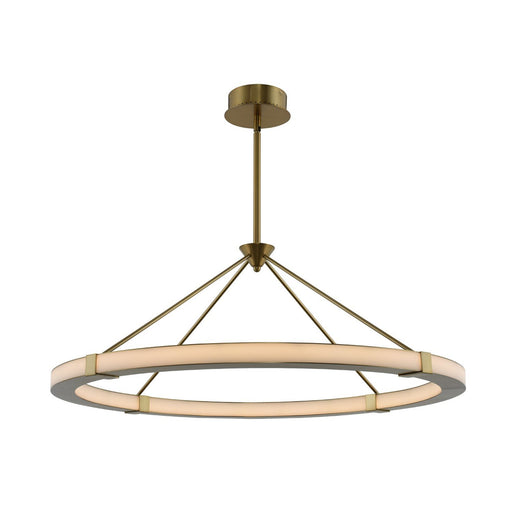 Lavo 39" Chandelier in Winter Brass