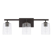 Greyson 3-Light Bath Vanity Light in Bronze