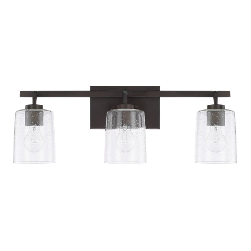 Greyson 3-Light Bath Vanity Light in Bronze