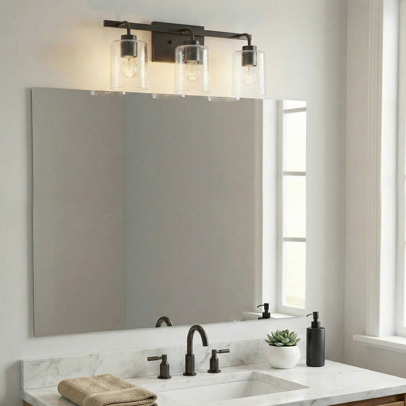 Greyson 3-Light Bath Vanity Light in Bronze
