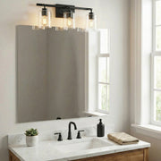 Greyson 3-Light Bath Vanity Light in Matte Black