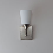 Hudson 1 Light Wall Sconce in Satin Nickel