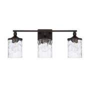 Colton 3-Light Bath Vanity Light in Bronze