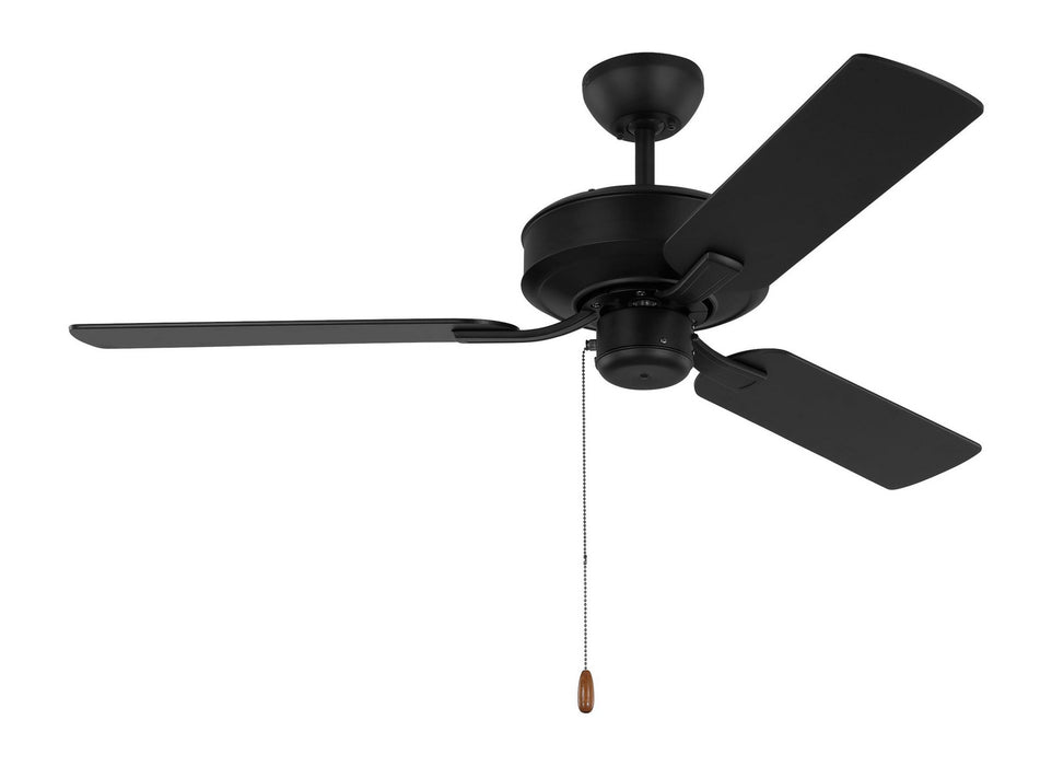 Linden 48'' Ceiling Fan in Midnight Black