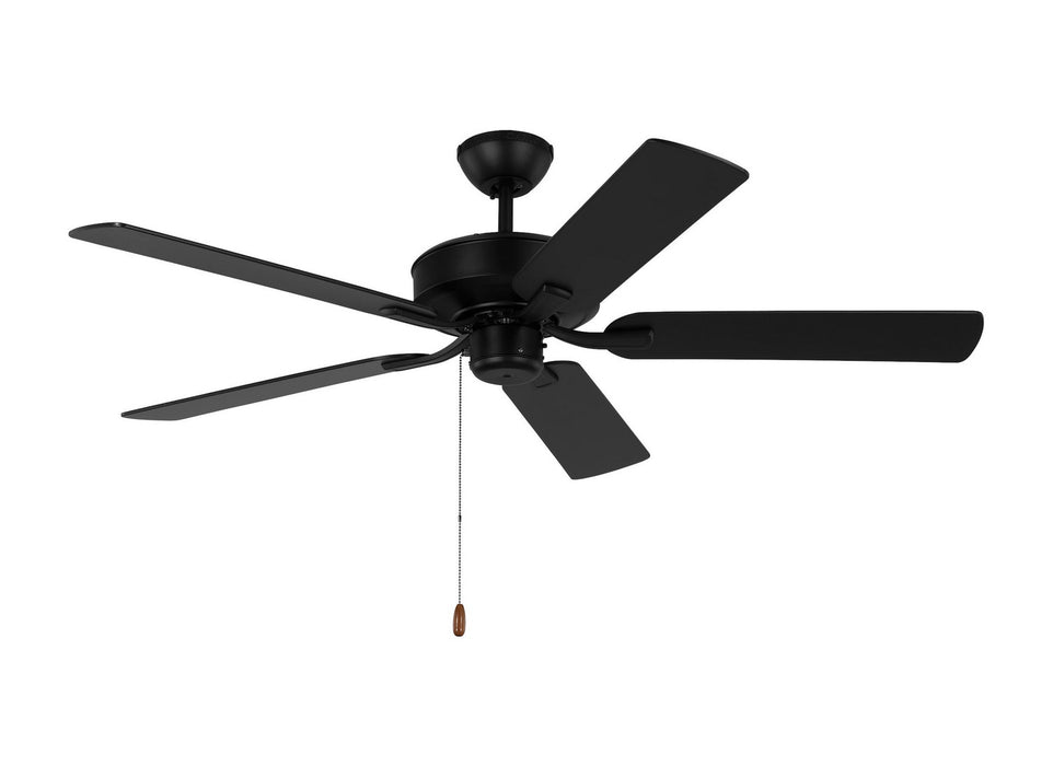 Linden 52'' Ceiling Fan in Midnight Black