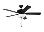 Linden LED 52'' Ceiling Fan in Midnight Black